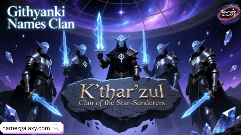 Githyanki Names Clan