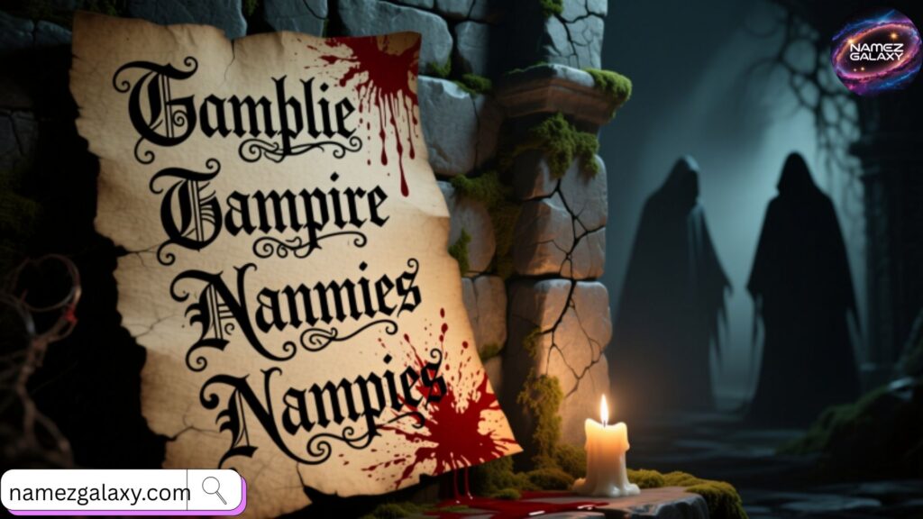 Gothic Vampire Names 