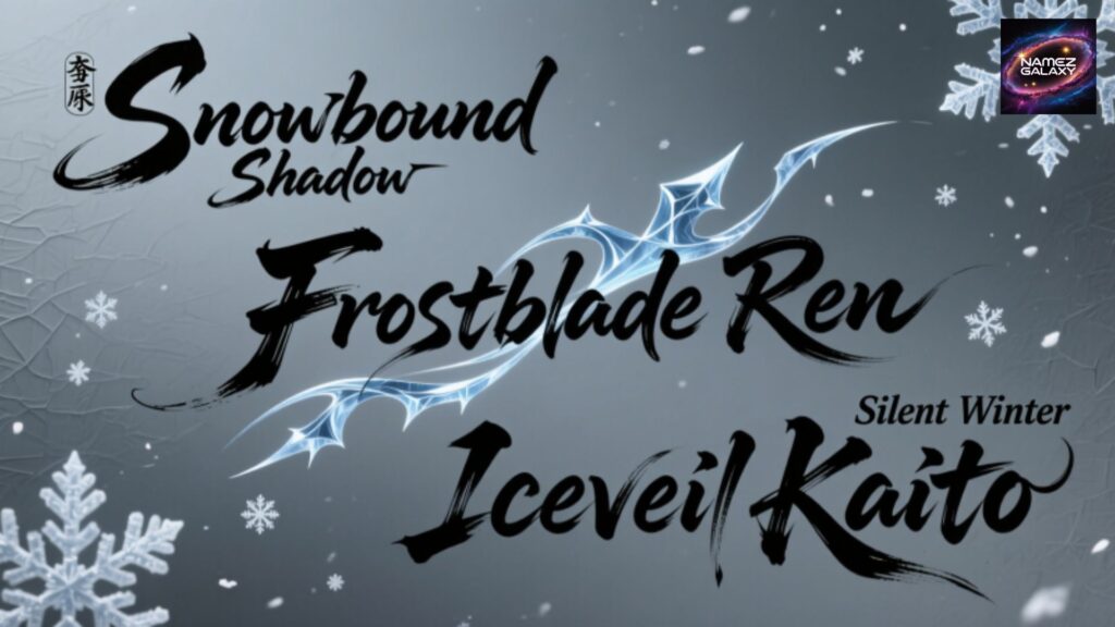 Icy Cool & Unique Senior Assassin Names