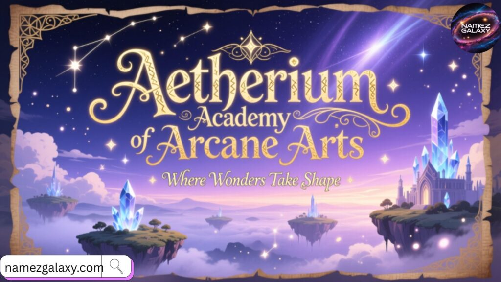 Imaginative Magic School Names 