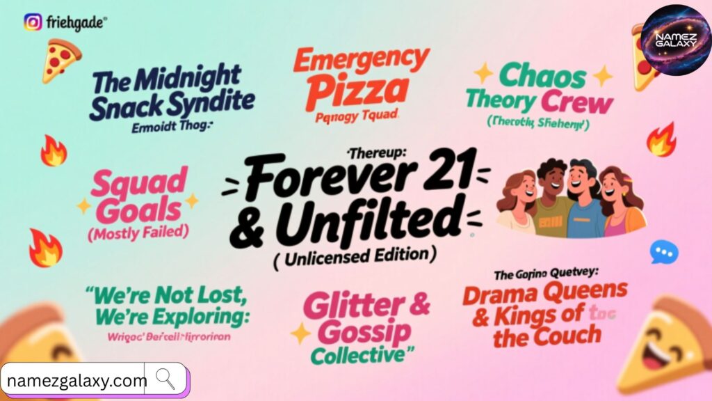 Inappropriate Group Chat Names for Friends