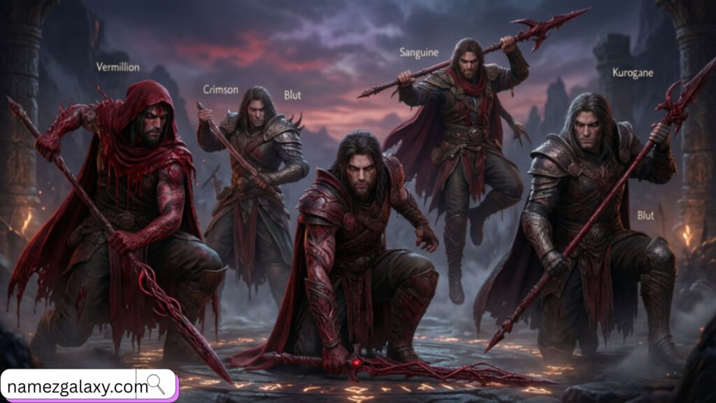 Last Names That Mean Blood for Fictional Characters