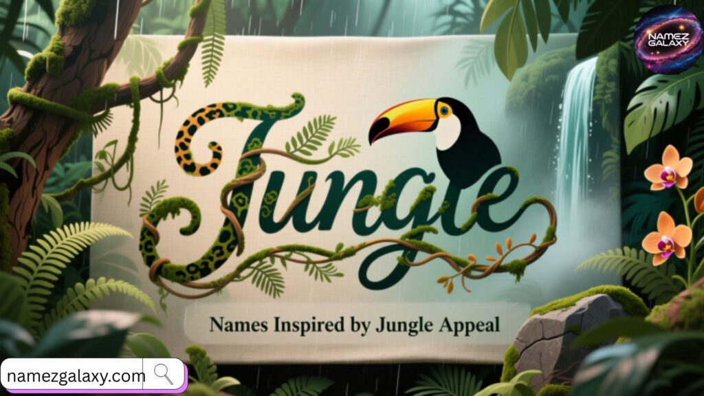 Names Inspired by Jungle Appeal 