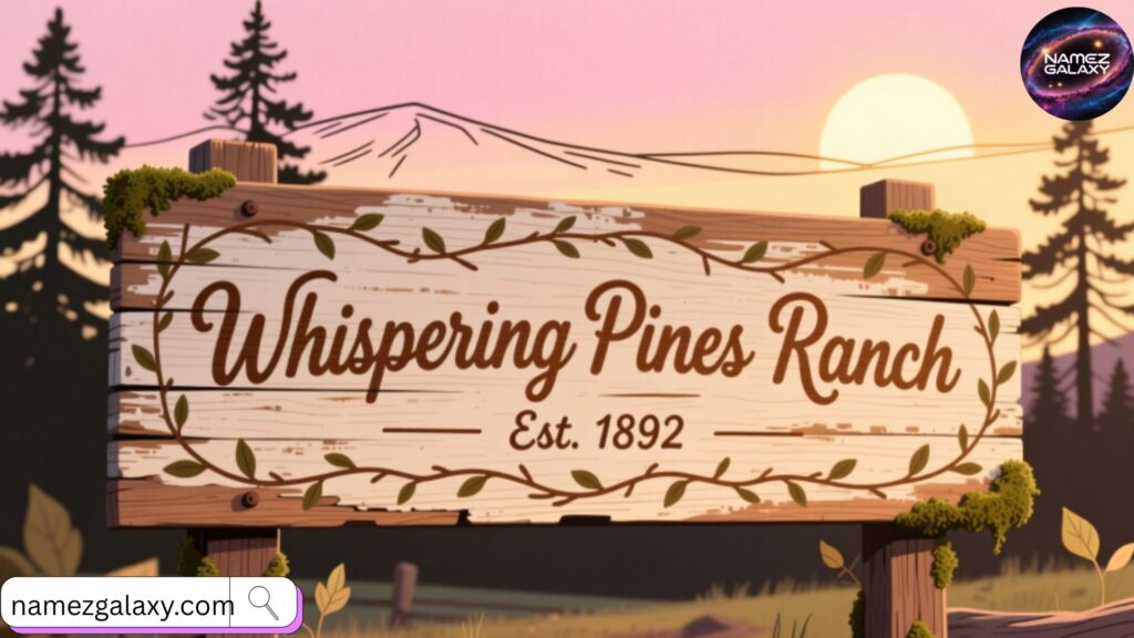 Nature-Themed Ranch Names 