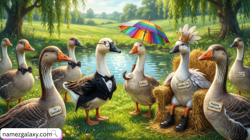 Pet Goose Names From Funny to Fancy
