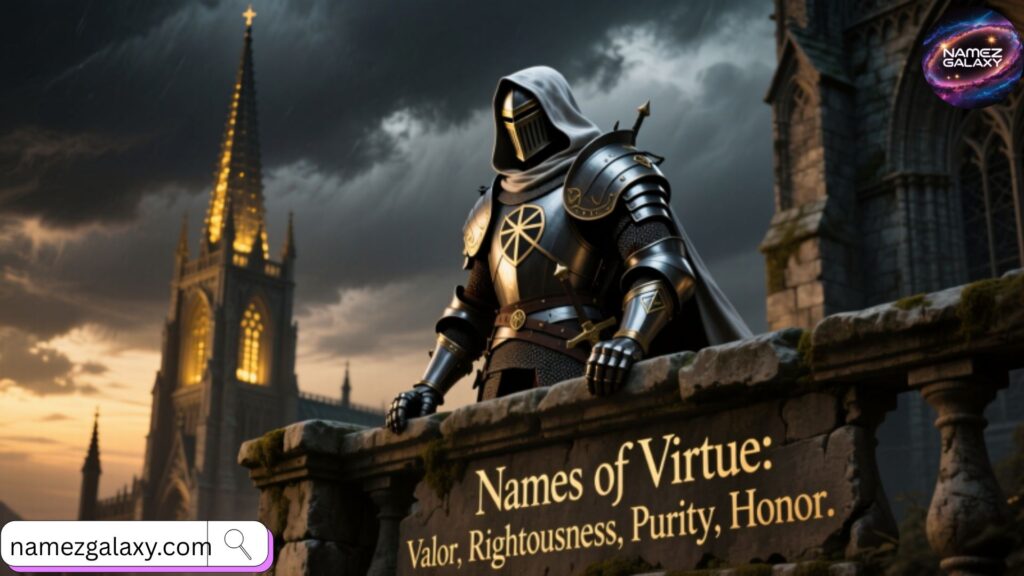 Popular Knight Names Based on Virtue and Honor