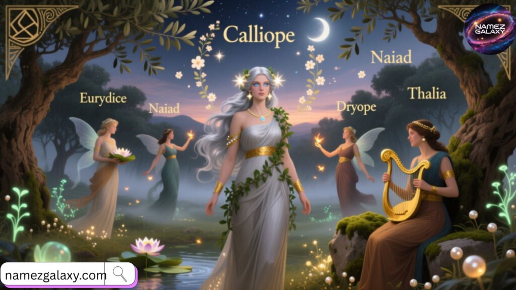 Popular Nymph Names From Greek Mythology