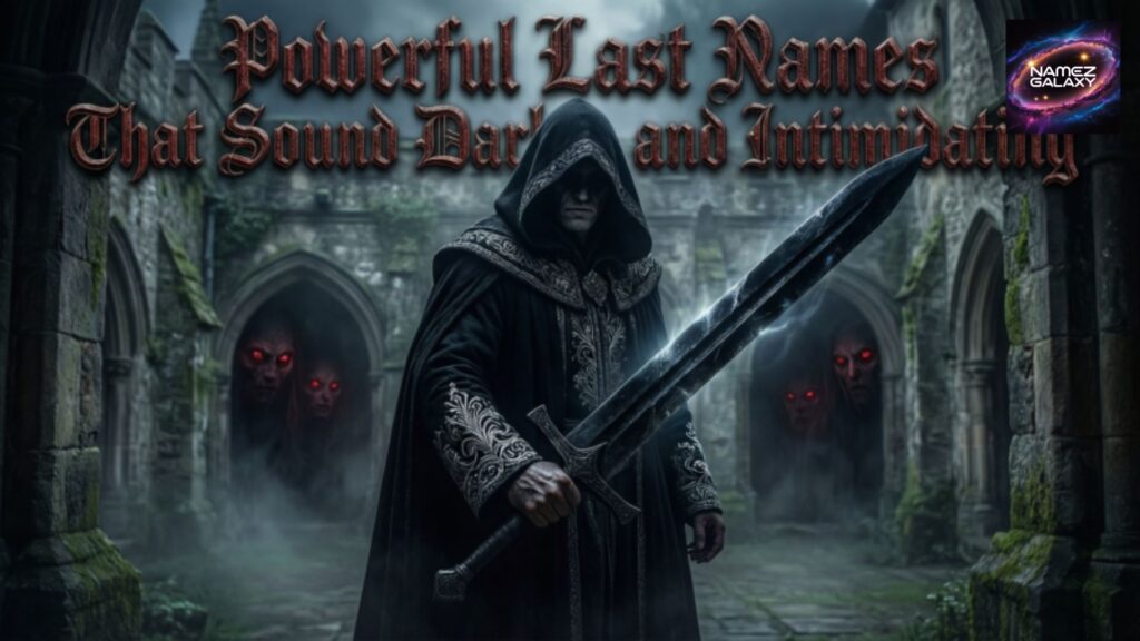 Powerful Last Names That Sound Dark and Intimidating
