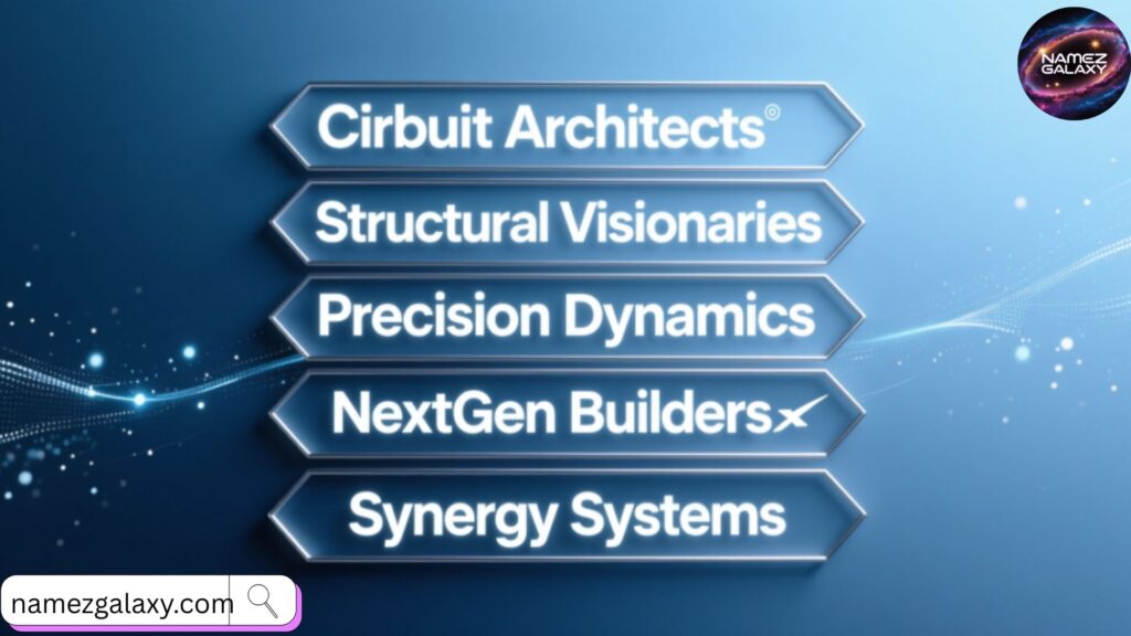 Professional Engineering Team Names for Workplaces