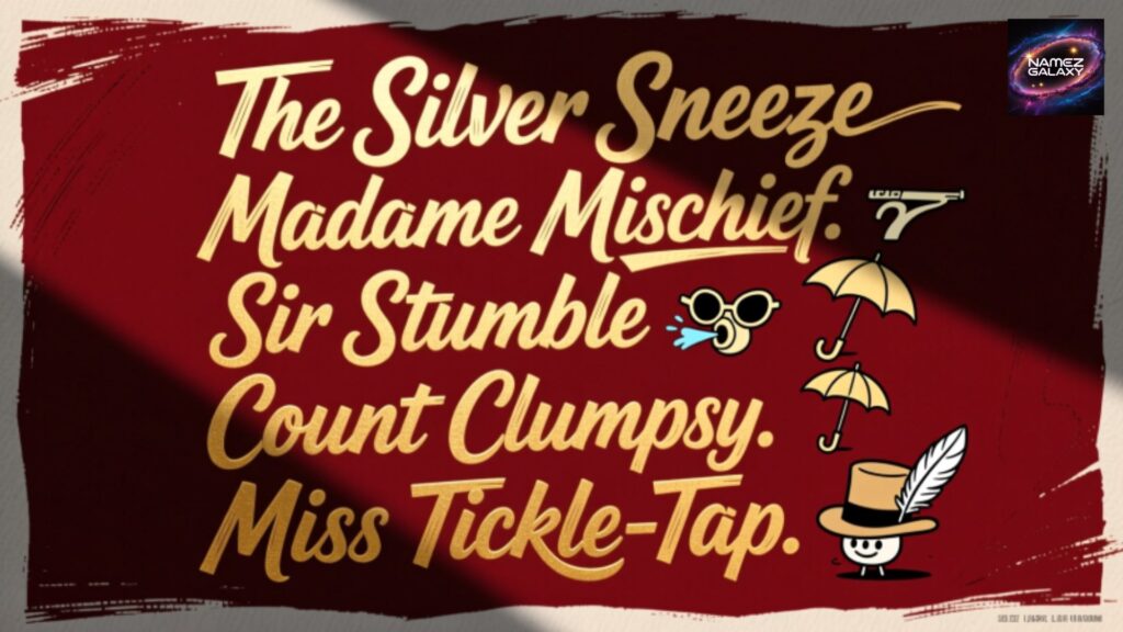 Punny and Playful Senior Assassin Names