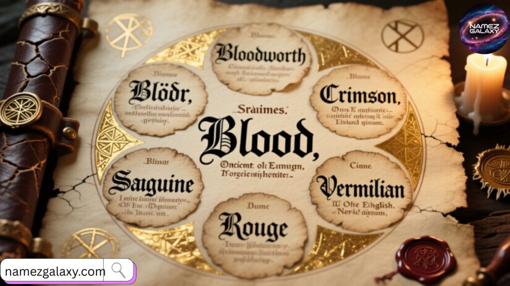 Rare Last Names That Mean Blood