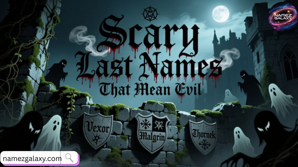 Scary Last Names That Mean Evil