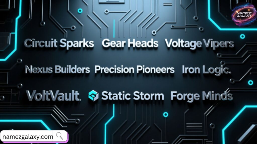 Short and Catchy Engineering Team Names