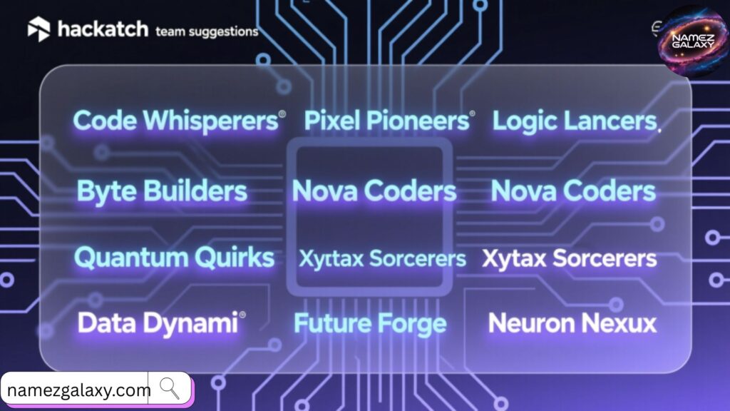 Simple Team Names for Hackathon