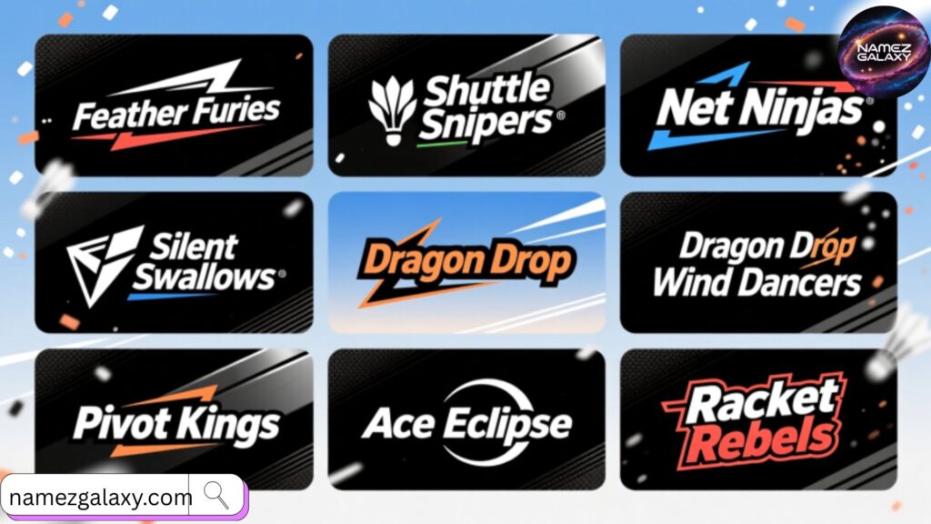 Unique Badminton Team Names