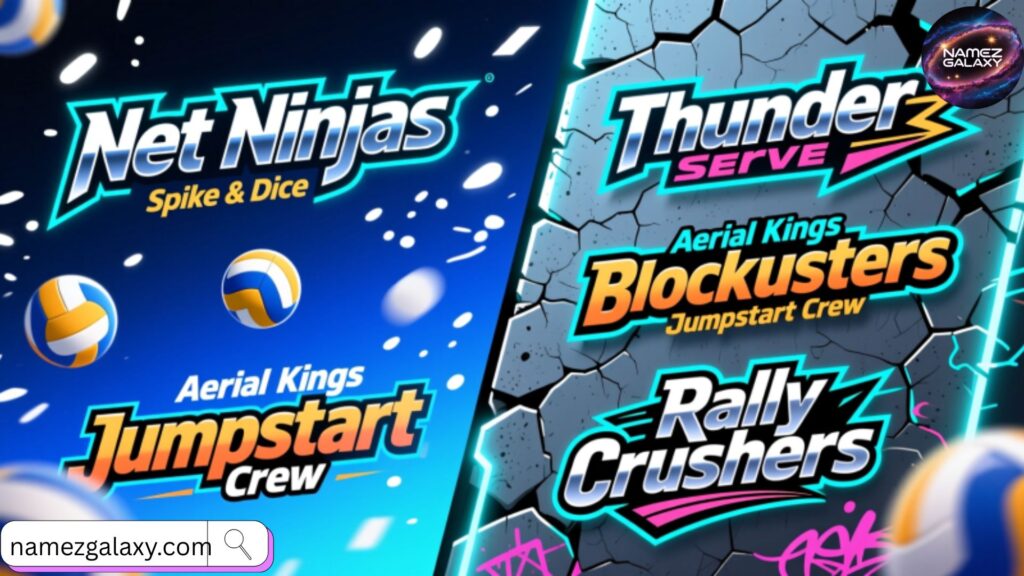 Unique Volleyball Team Names