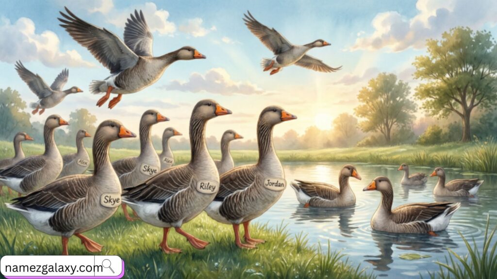 Unisex Goose Names Perfect for Any Bird