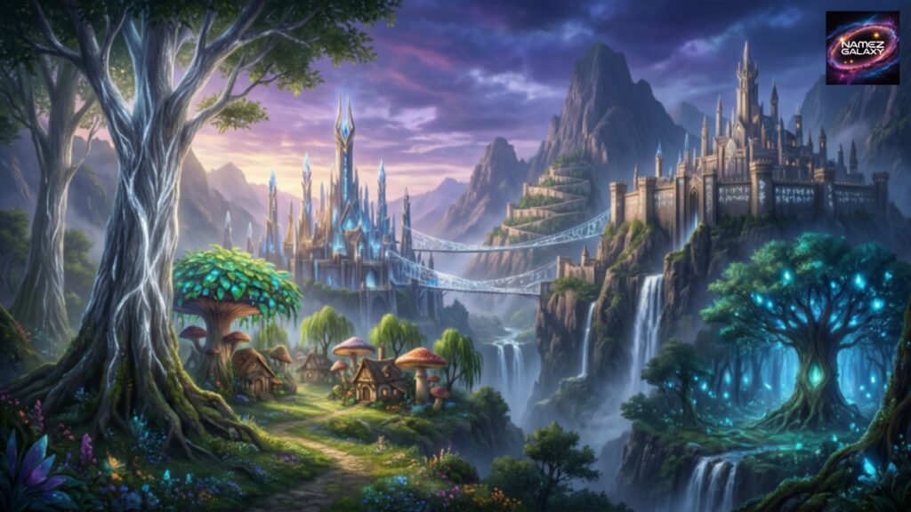 Elven Fantasy Kingdom Names