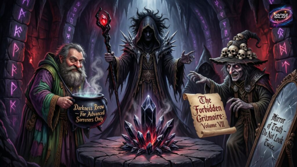 Funny Wizard Names Dark and Darker