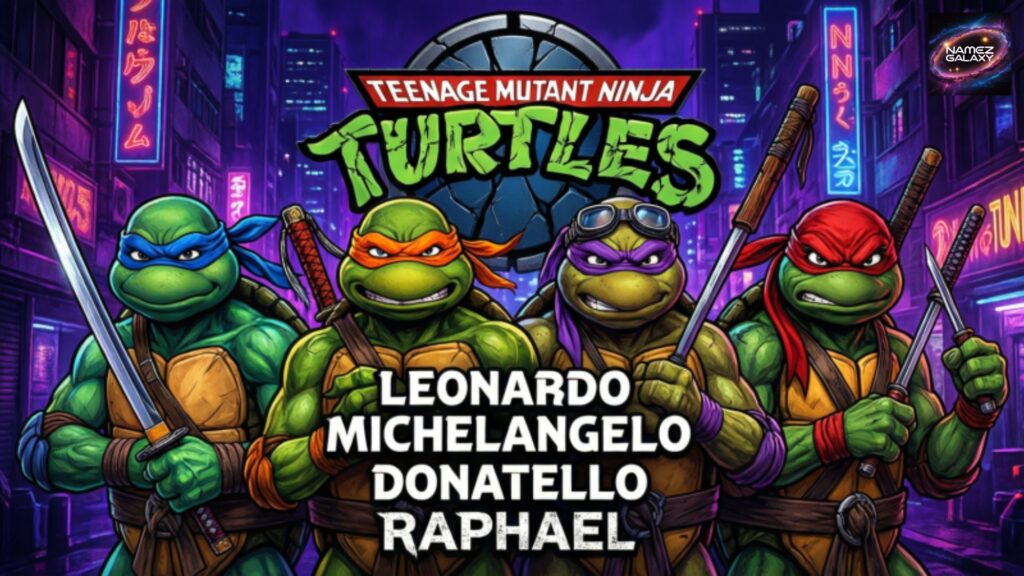 Ninja Turtle Names for Fans of the Series