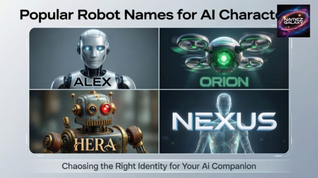 Popular Robot Names for AI Characters