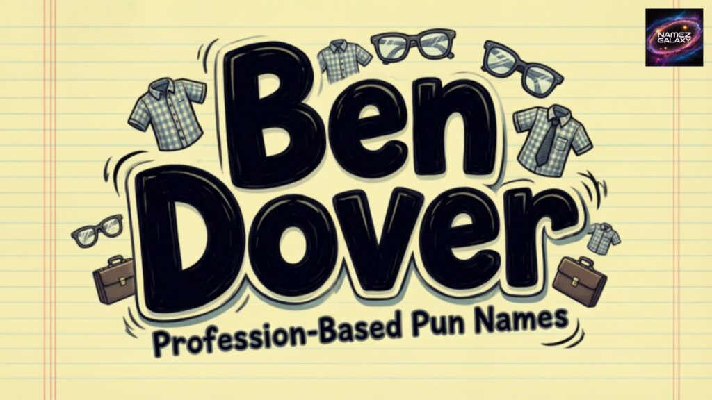 Profession-Based Pun Names Like Ben Dover