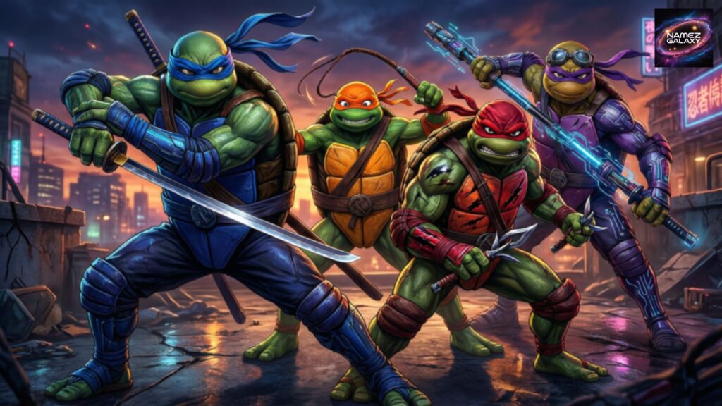 Strong and Heroic Ninja Turtle Names 