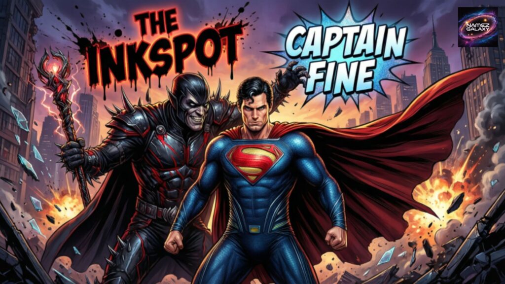 Villain & Superhero-Themed Name Puns