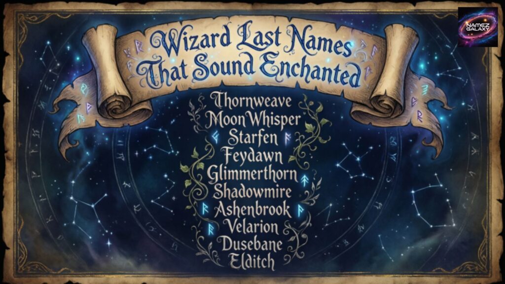 Wizard Last Names That Sound Enchanted