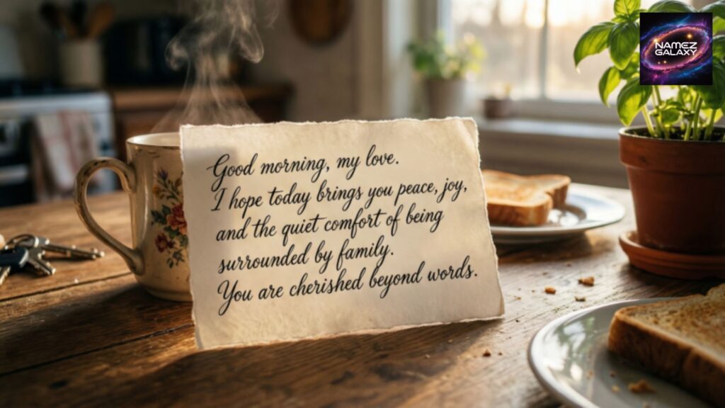 Heartfelt Thursday Morning Messages for Family