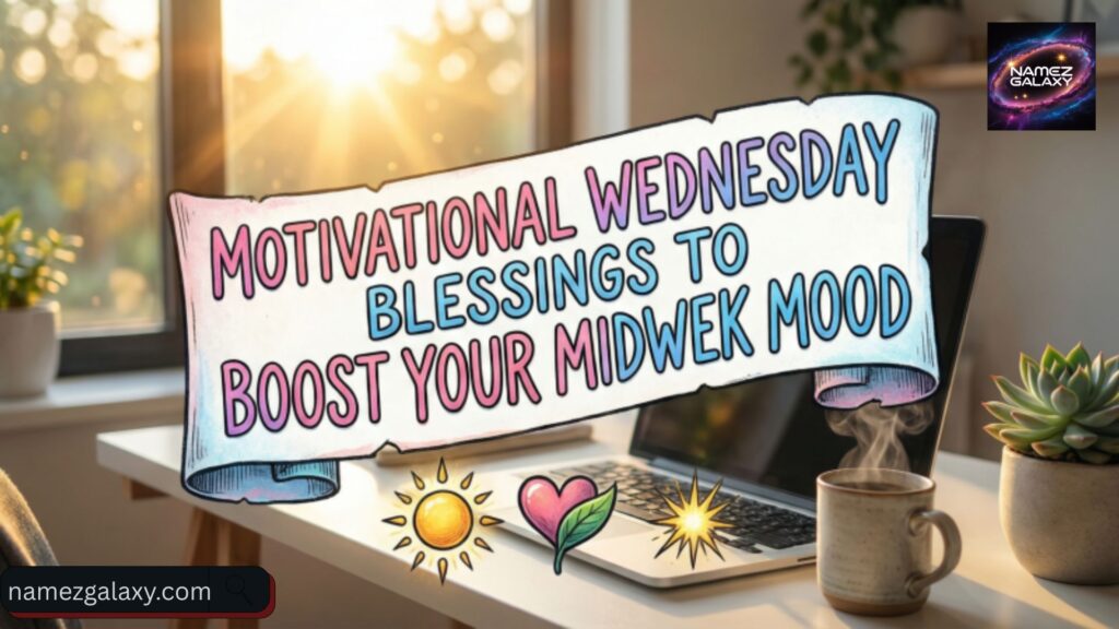 Motivational Wednesday Blessings to Boost Your Midweek Mood