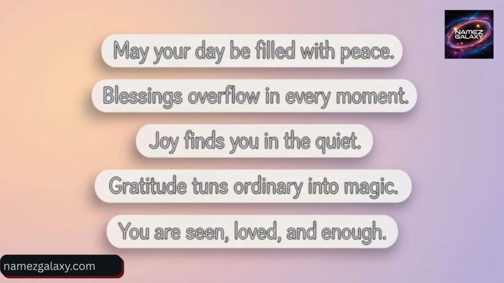 Short and Sweet Tuesday Blessings Messages