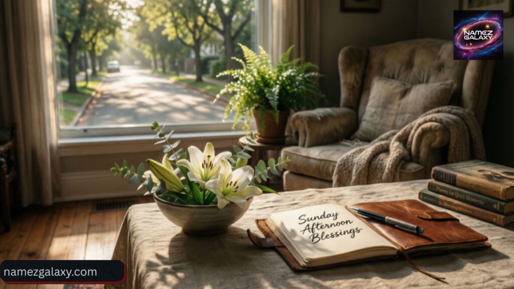 Sunday Afternoon Blessings