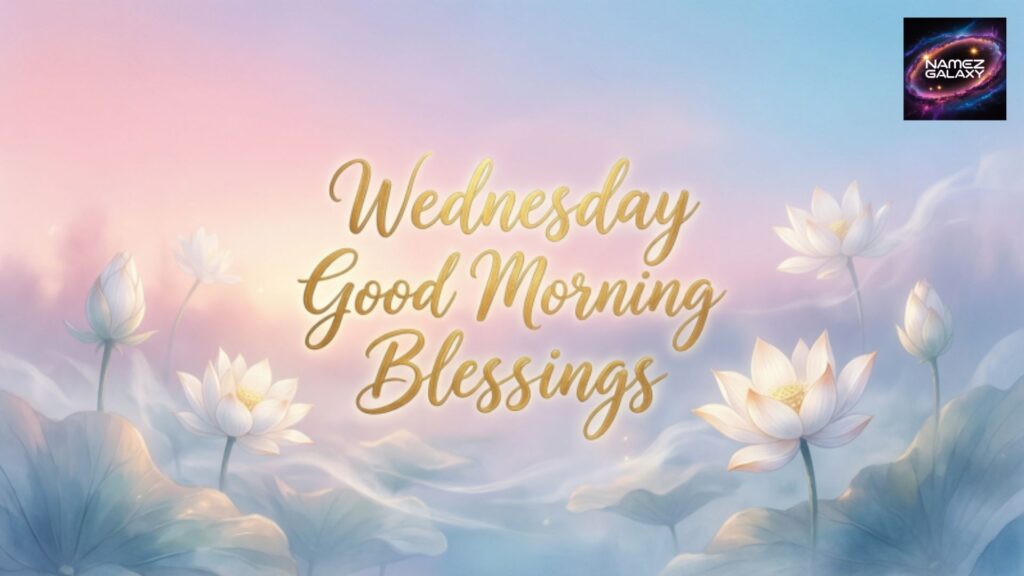 Wednesday Good Morning Blessings
