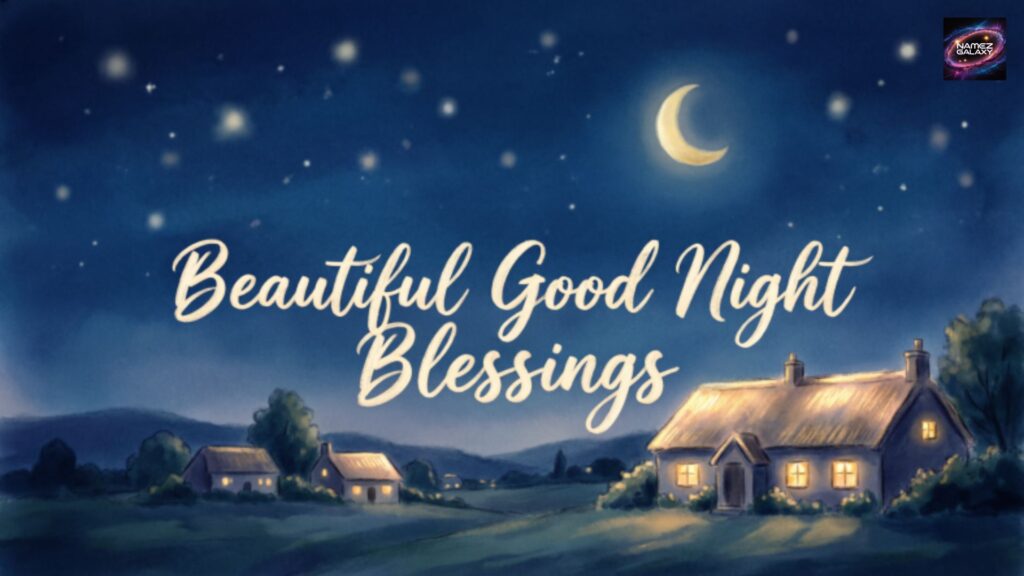 Beautiful Good Night Blessings