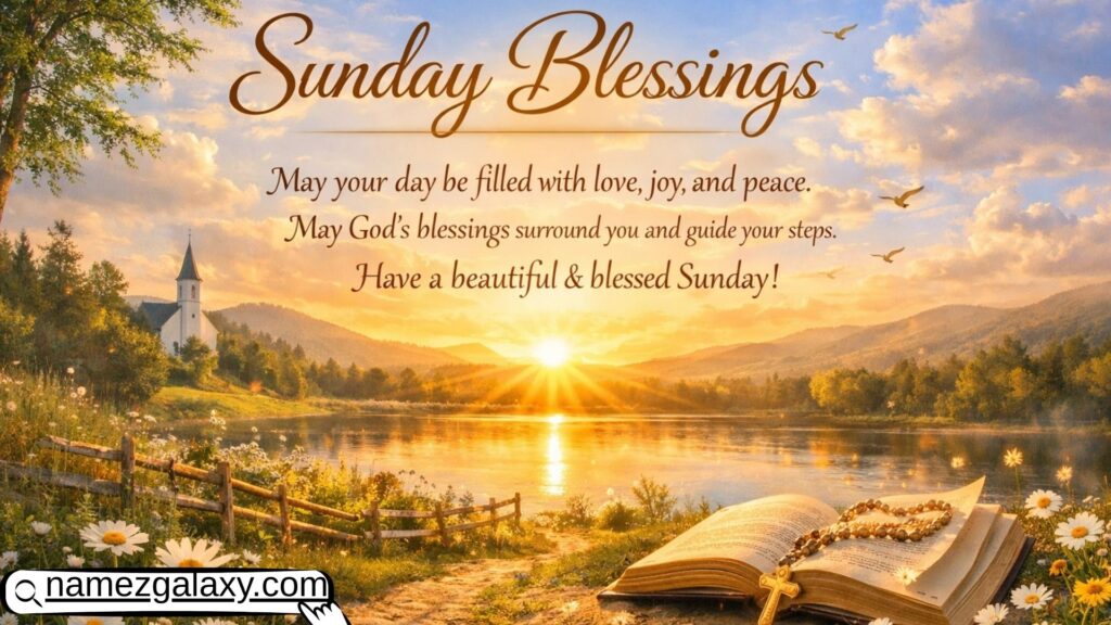 Nature and Serenity Sunday Blessing