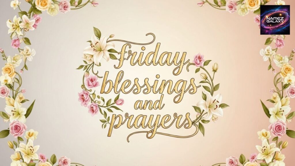 Friday Blessings And Prayers