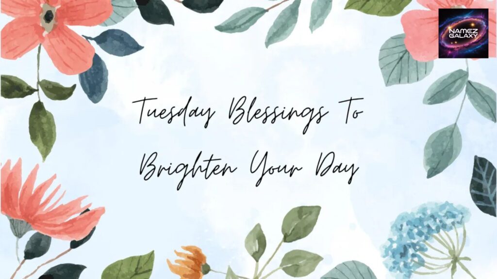 Good Morning Tuesday