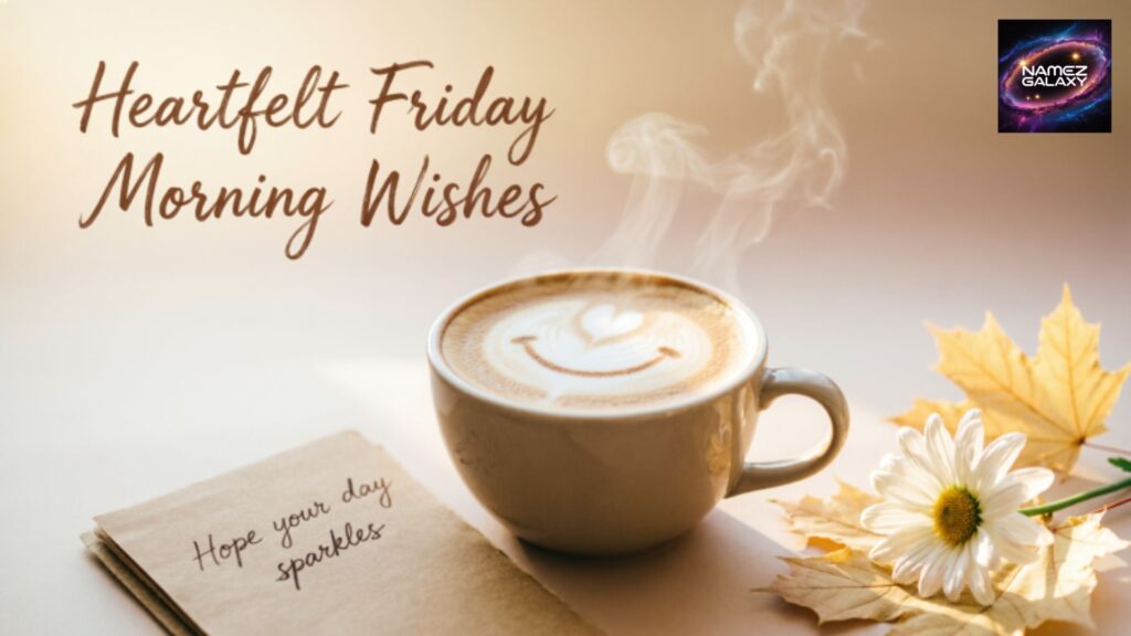 Heartfelt Friday Morning Wishes