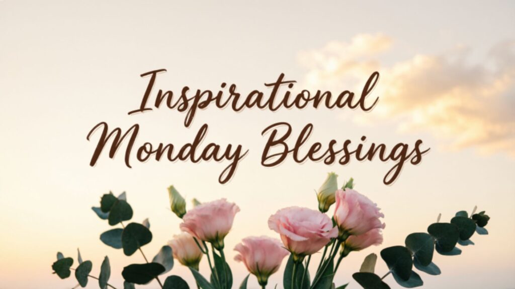 Inspirational Monday Blessings 