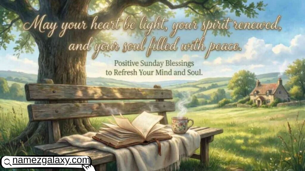 Rest and Renewal Sunday Blessing