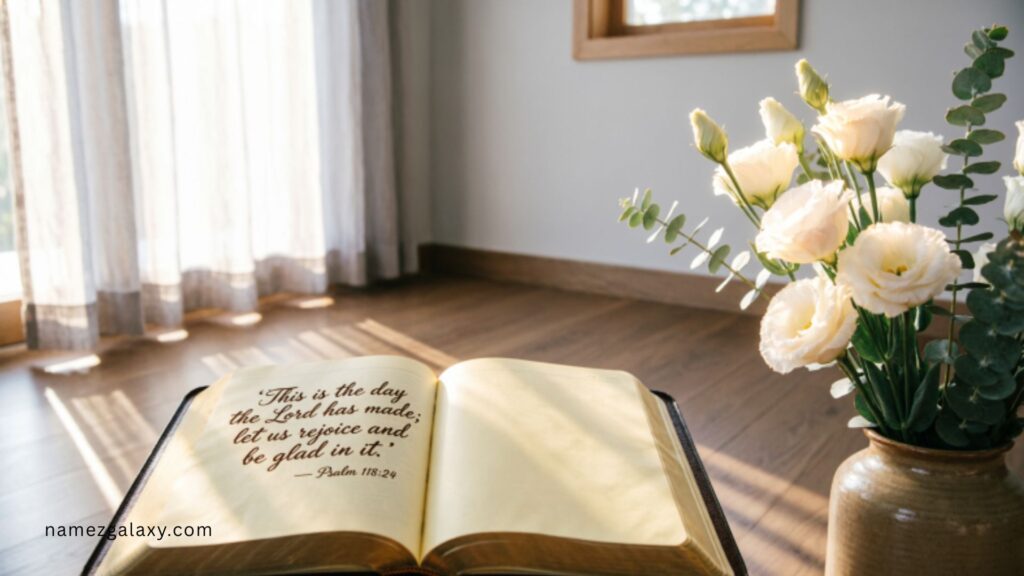 Sunday Morning Blessings Bible Verse