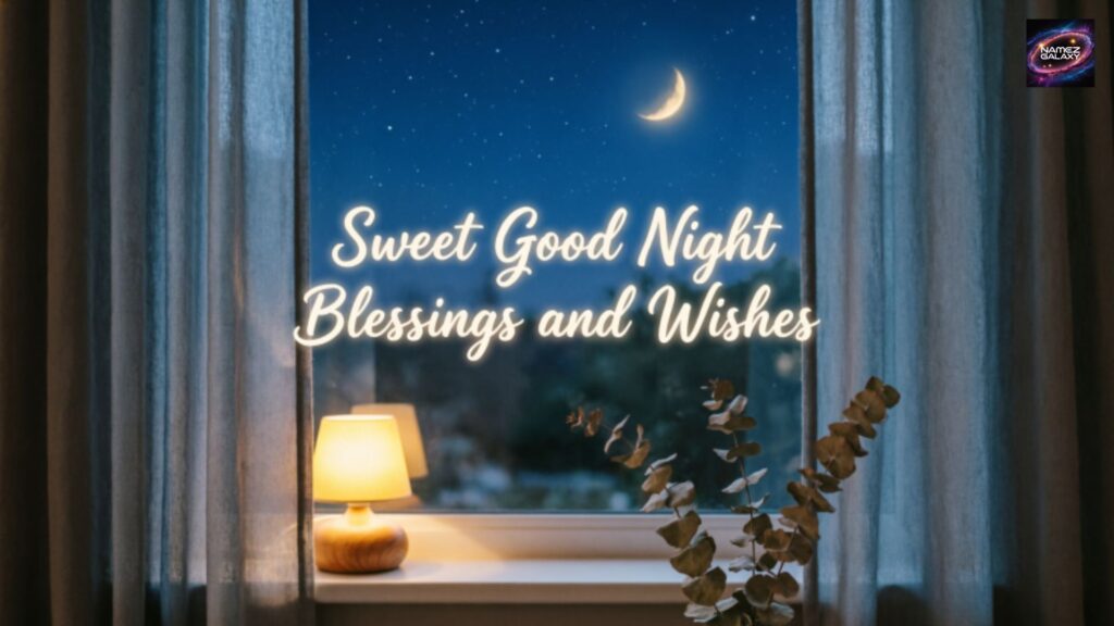Sweet Good Night Blessings and Wishes