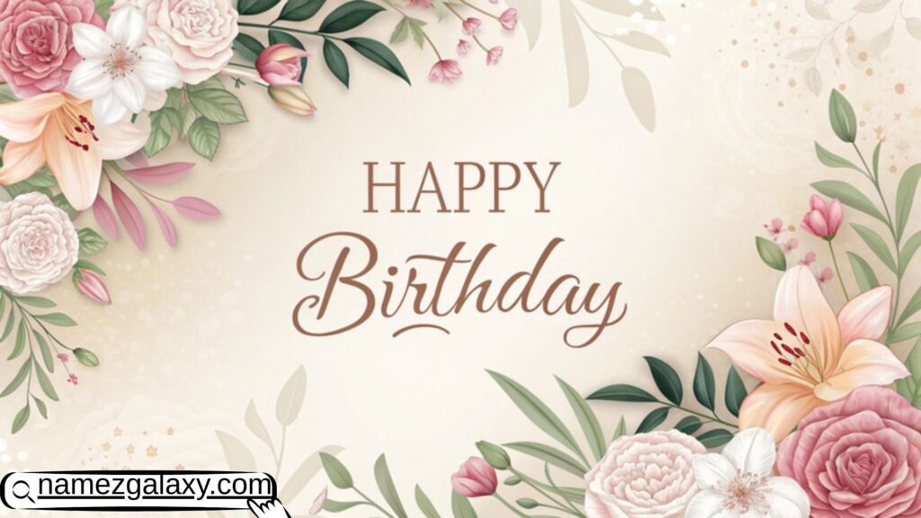 Sweet Happy Birthday Blessings