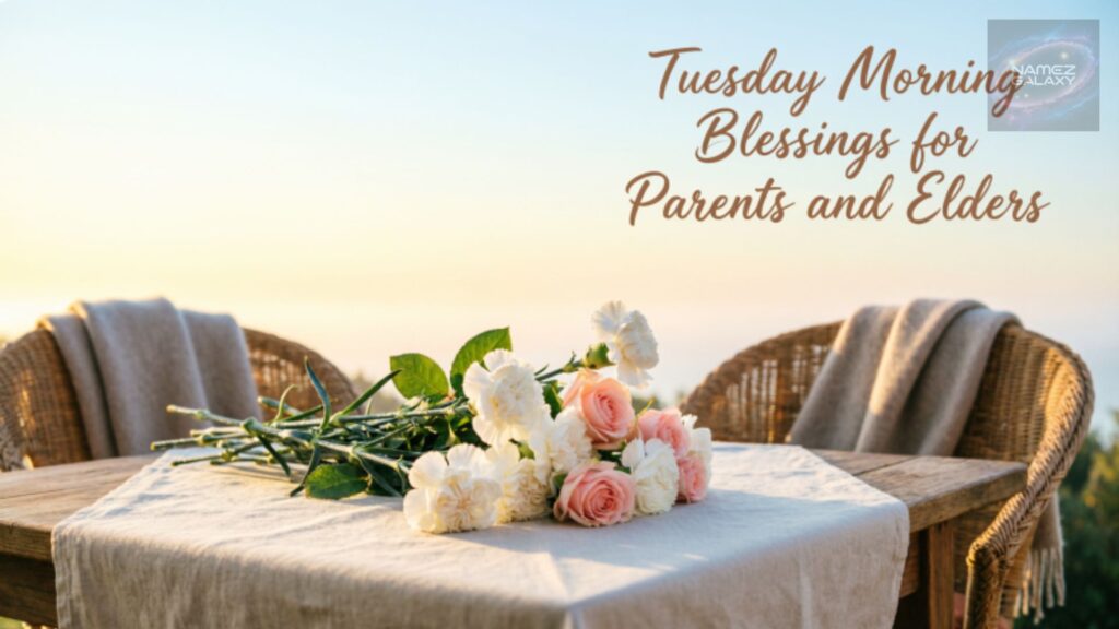 Tuesday Morning Blessings for Parents and Elders