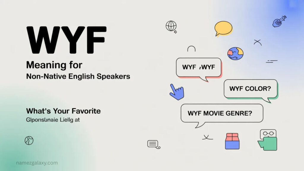 WYF Meaning for Non-Native English Speakers