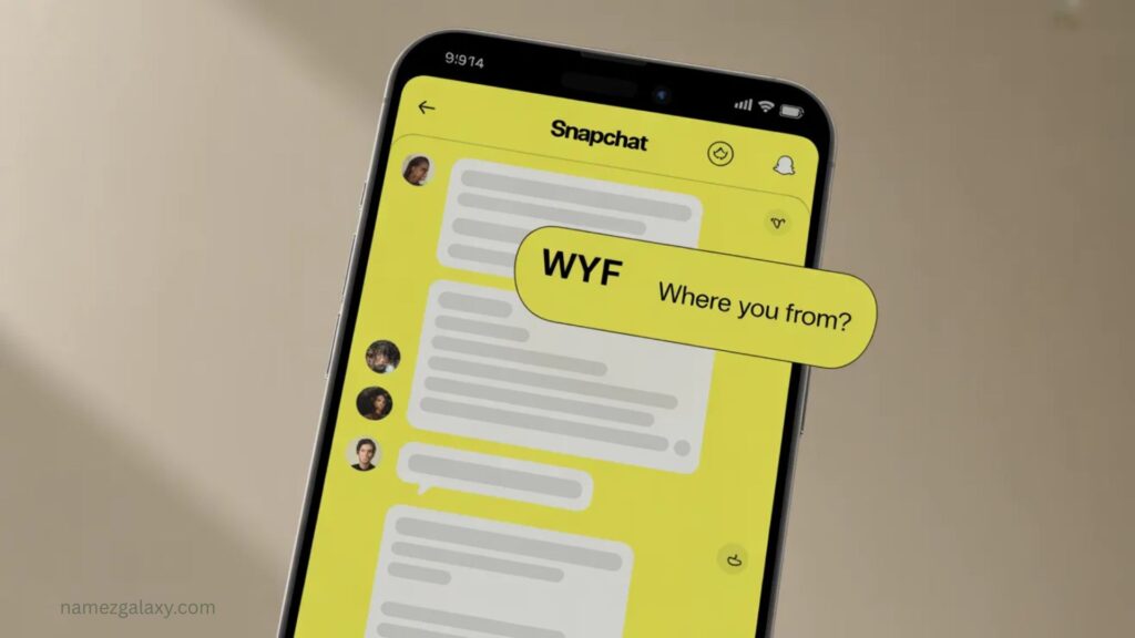 What Does WYF Mean on Snap