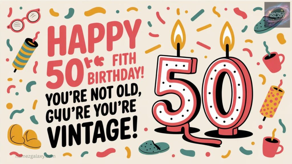 Funny 50th Birthday Wishes