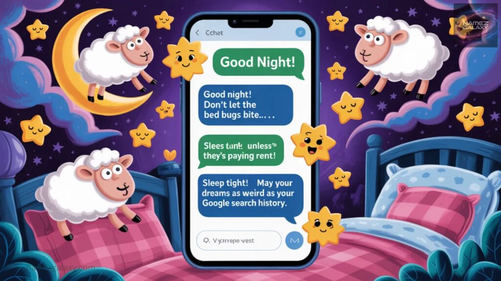 Funny Good Night Texts
