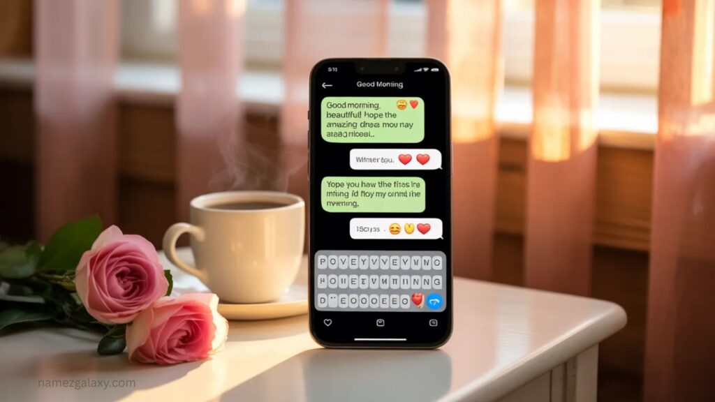 GOOD MORNING LOVE MESSAGES FOR HER TO WAKE UP TO